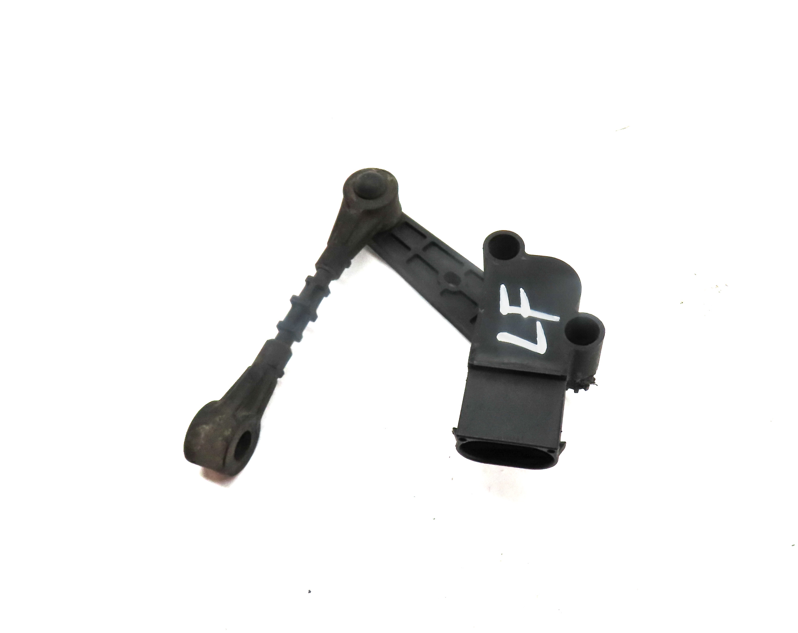 2010 LAND ROVER LR4 (L319) FRONT LEFT DRIVER SUSPENSION HEIGHT LEVEL SENSOR — exact item pictured